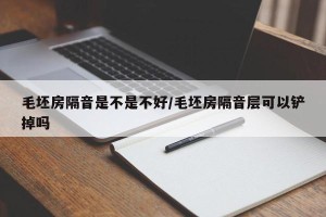 毛坯房隔音是不是不好/毛坯房隔音层可以铲掉吗